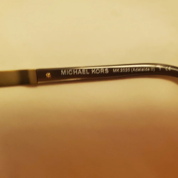 Michael Kors MK2020 Adelaide Sunglasses With Case Dark Brown Tigers Eye - Picture 3 of 8